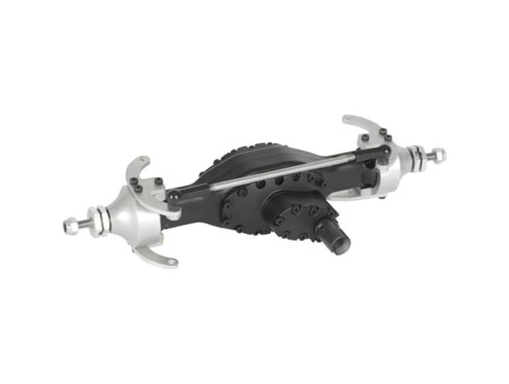 CARSON 500907267-1:14 vooras aangedreven./m. vergrendeling, RC-truck, reserveonderdelen, tuningonderdelen, accessoires, modelbouw, schaal 1:14, zwart