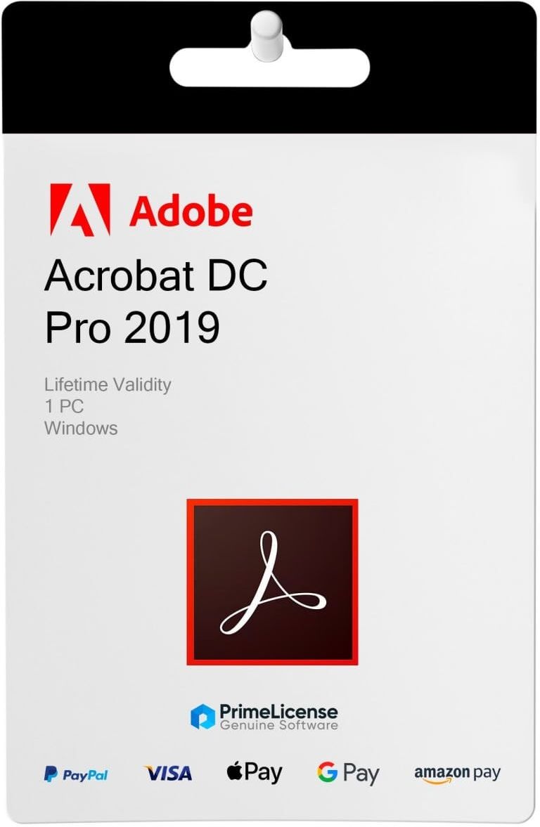 Adobe Acrobat Pro 2019