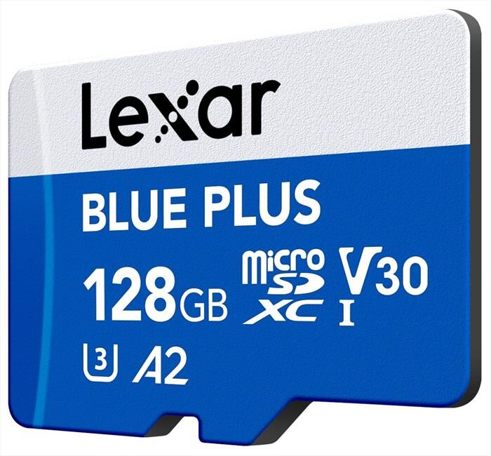 Lexar 128gb Microsdxc Plus-blue/white
