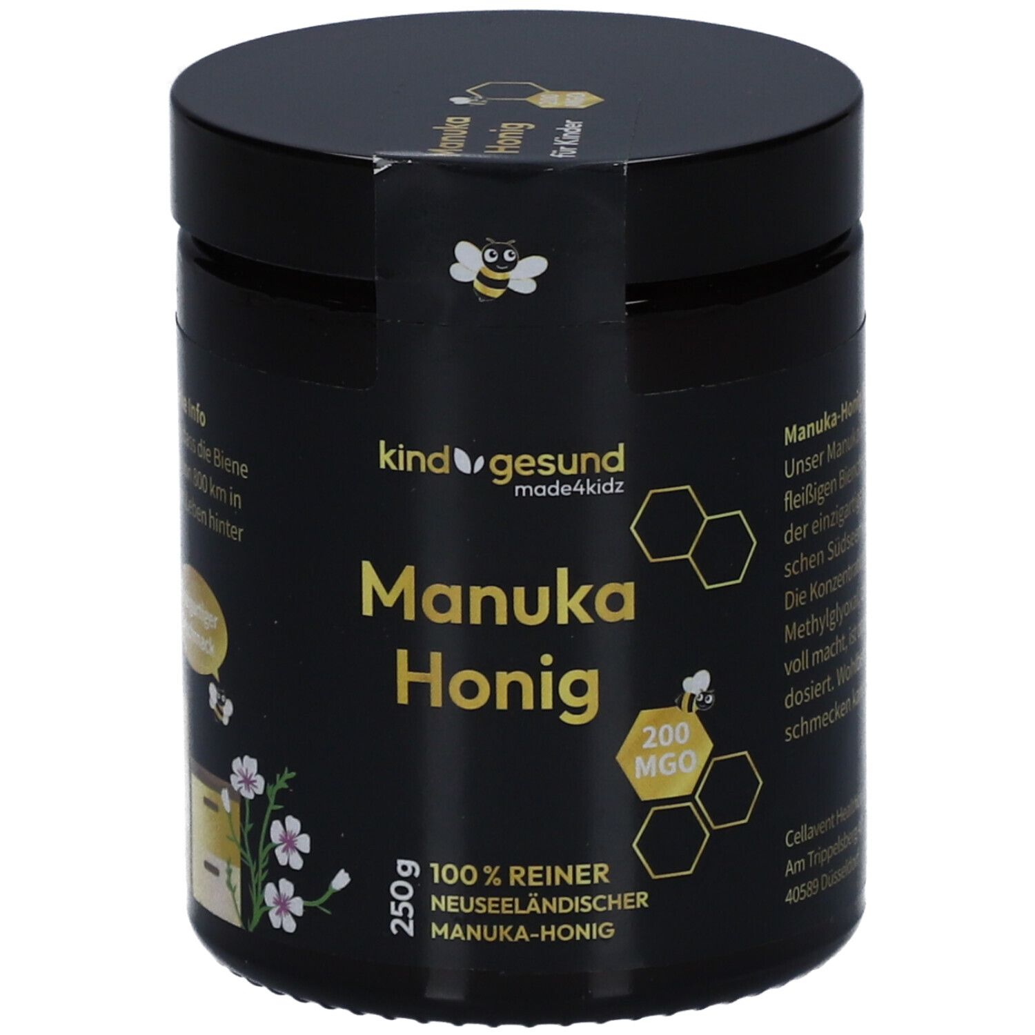 Kindgesund Manuka Honig Kinder Sirup 250 g