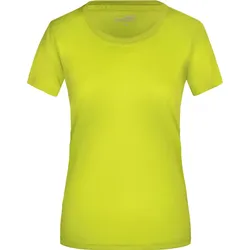 James & Nicholson Damen Jersey Sport T-Shirt JN357 acid yellow XS