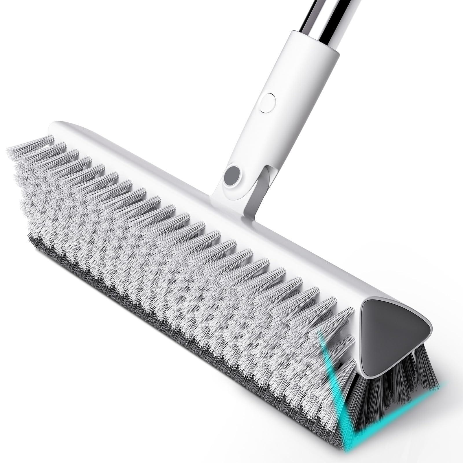 Dripio Vloerborstel 140 cm met dubbele borstels en 180 graden draaibaar V-vorm