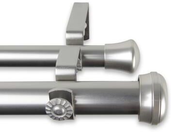 InStyleDesign Edison 1-inch Adjustable Double Drapery Rod 160-240 inch - 160 to 240 inch