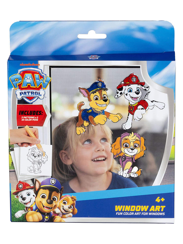 Kreativset "Paw Patrol Fensterbilder" - ab 4 Jahren - onesize