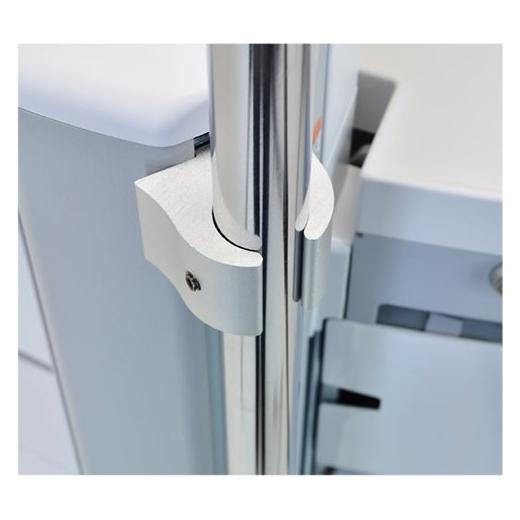 Ergotron StyleView-Klemmset (Infusionsstativ) für das Hinzufügen eines Infusionsständers (11.30 kg) (11263)