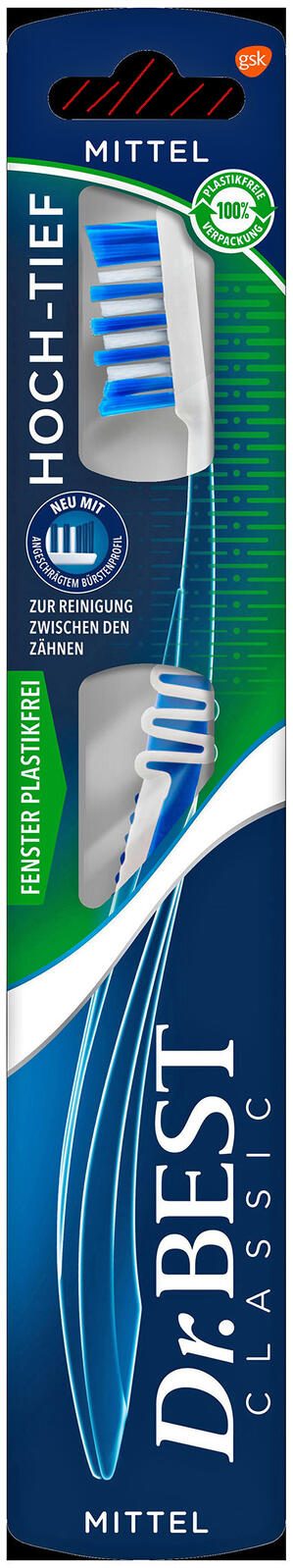 Dr.Best Hoch-Tief Zahnbürste 4929983000