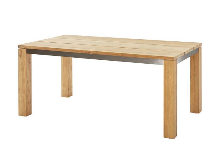 Diamond Garden Nizza Tisch 3 Planken/Recycled Teak Natur 170x95 -