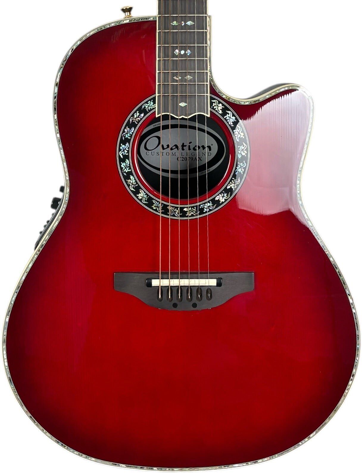 Ovation C2079AX Custom Legend   Dégradé cerise - Refurbished