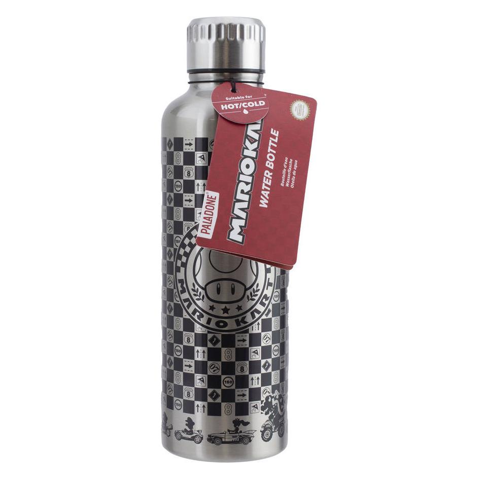Paladone Products Mario Kart Metal Water Bottle (0.50 l) (PP8049NN)