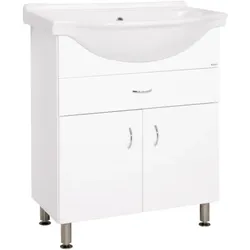 Keramia Pro Waschtisch mit Unterschrank 70x56 cm weiß PRO70Z