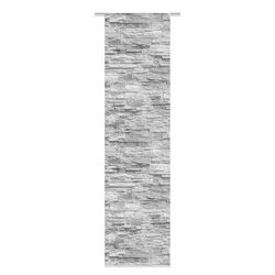 Schmidt Schiebevorhang Walli 60 x 245 cm Polyester Grau