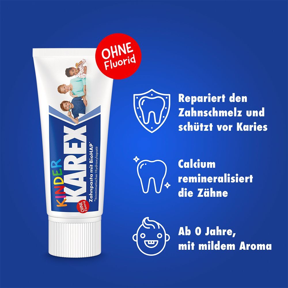 Karex Kinder Zahnpasta 50 ml 50 ml Zahnpasta