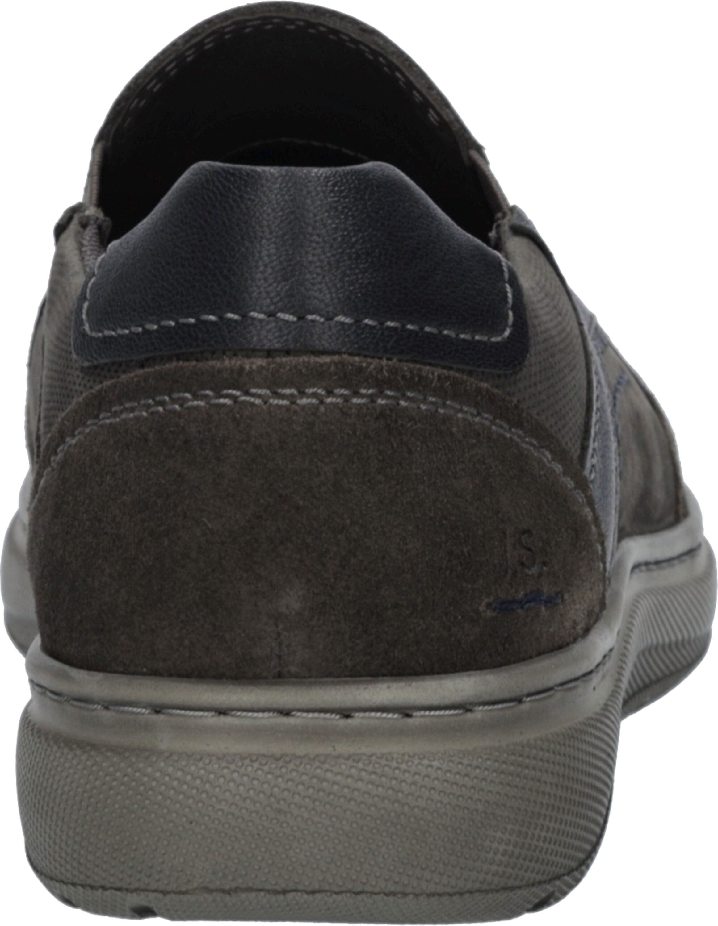 Slipper JOSEF SEIBEL "Baxter 04, carbon-kombi", Herren, Gr. 40, grau (carbon, kombi), Schuhe Slipper