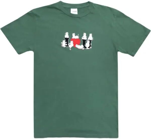 T-Shirt RIPNDIP I Love U (XL - Olive)