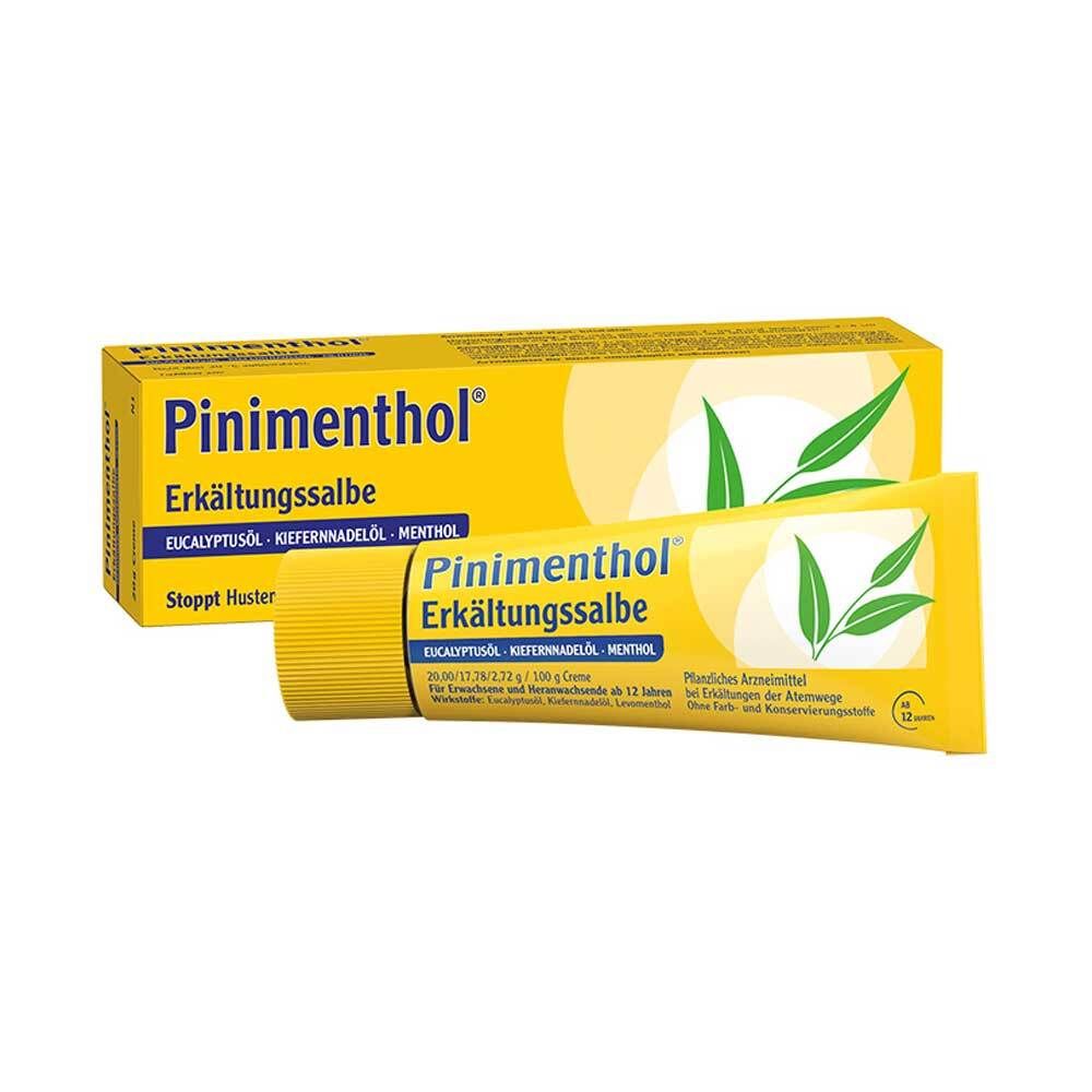 Pinimenthol Erkältungssalbe Eucal./Kiefern./Menth. 20 g Creme