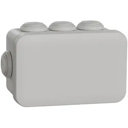 Schneider Electric ENN05003 Mureva BOX, Abzweigdose, 8 Tüllen Ø 20, 105x65x55mm  - 5 Stück