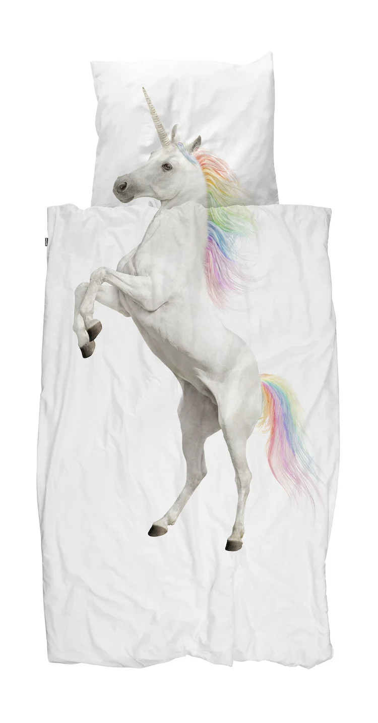 Snurk Unicorn dekbedovertrek voor volwassenen