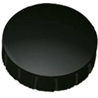 MAUL Rundmagnet Solid 24 mm 0,6 kg Haftkraft 10 Stück schwarz Packung mit 24 Stück