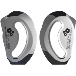LS2 Kinnmechanikabdeckung FF399 aluminium - chrome