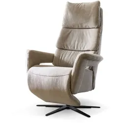HUKLA Sessel Bordeaux Stoff Beige Ecru Piccolo