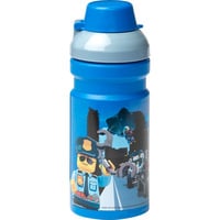 LEGO Trinkflasche City blau/silber, 0,39 Liter