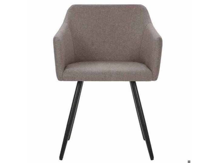 Chaise/Fauteuils à manger lot de 4 - taupe tissu - élégance et confort（10607)