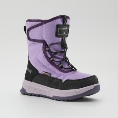 Winterboots KAMIK "STORMEXEZ", Mädchen, Gr. 37, gefüttert wärmend, lila (lavender), Synthetik, Schuhe Winterboots, Snowboots,Winterboots,gefüttert,wasserdicht