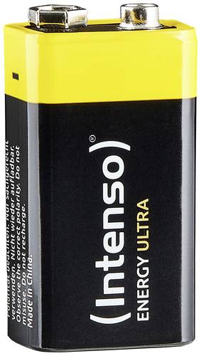 Intenso 7501451 9V Block-Batterie Alkali-Mangan 560 mAh 9V 1St.