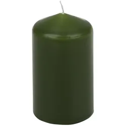 Stumpenkerze 8 cm Wachs Schilf