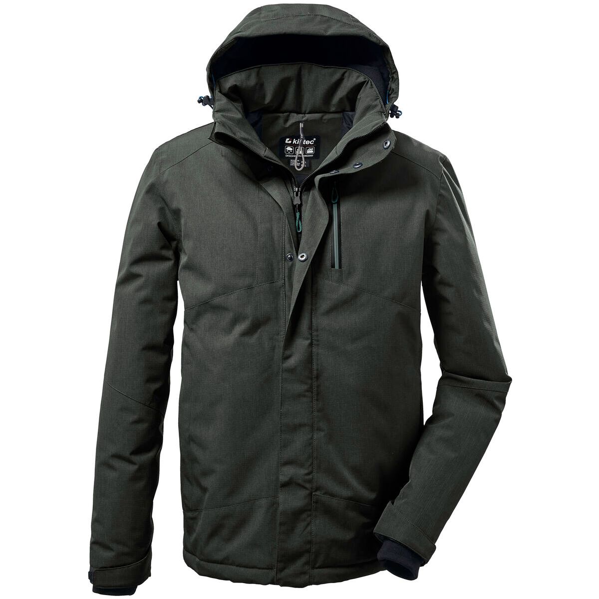 killtec KOW 161 Men Jacket dunkeloliv (00756) L 37589-000-00756-L