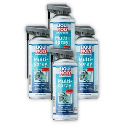 4x Multispray LIQUI MOLY 25051 Reinigung Pflege Rostlöser Rost Boot Schiff 400ml
