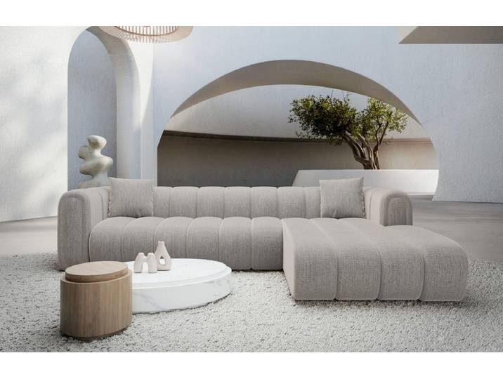 Stoff Ecksofa Almagro L-Form
