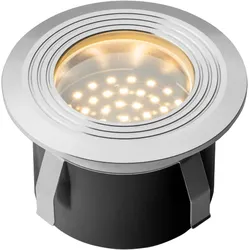 Lightpro Bodeneinbaustrahler Onyx 60 RS 12V mit Edelstahl Ring 23 lm