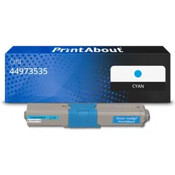 Toner kompatibel mit OKI 44973535 - Cyan