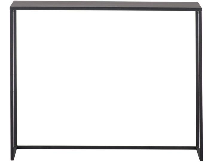 Console industrielle en métal noir L100 cm KARL