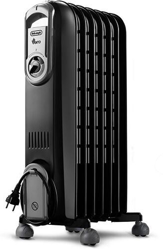 DeLonghi Radiador a Óleo  Vento V550715.BG - Preto