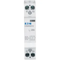 Eaton 193907 Installationsschütz, 20A, 12V AC/DC, 2Ö CR2002012