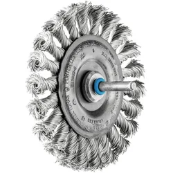 Pferd, Bürstenwerkzeug, Rundbürste mit Schaft. gezopft RBG 10012/6 INOX 0.50 VPE: 10