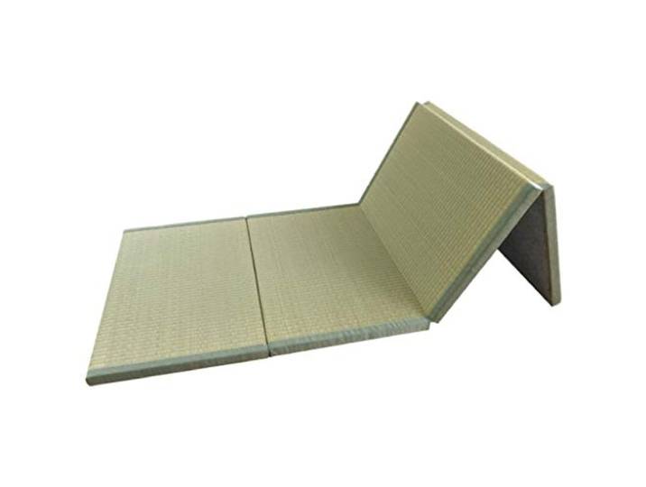 Japanische traditionelle Tatami-Matte/Futon-Matratze, fest und bequem/natürliches Gras/faltbar, leicht zusammenklappbar, ideal für Bett, Meditation, Yoga, Zen-Room/japanische Tearoom, 3,5 cm dick,