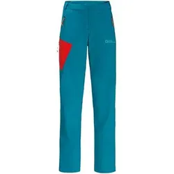 JACK WOLFSKIN Damen Hose GLASTAL PANTS W, Größe 42 in Silber Silber