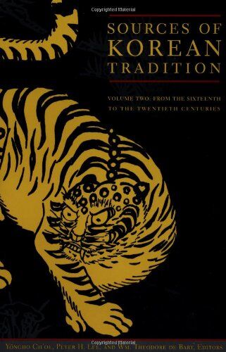 Y?ngho Ch'oe Lee and De Bary - Sources of Korean Tradition: From the Sixteenth to the Twentieth Centuries (Introduction to Asian Civilizations) - Preis vom 10.10.2026 11:48:34 h