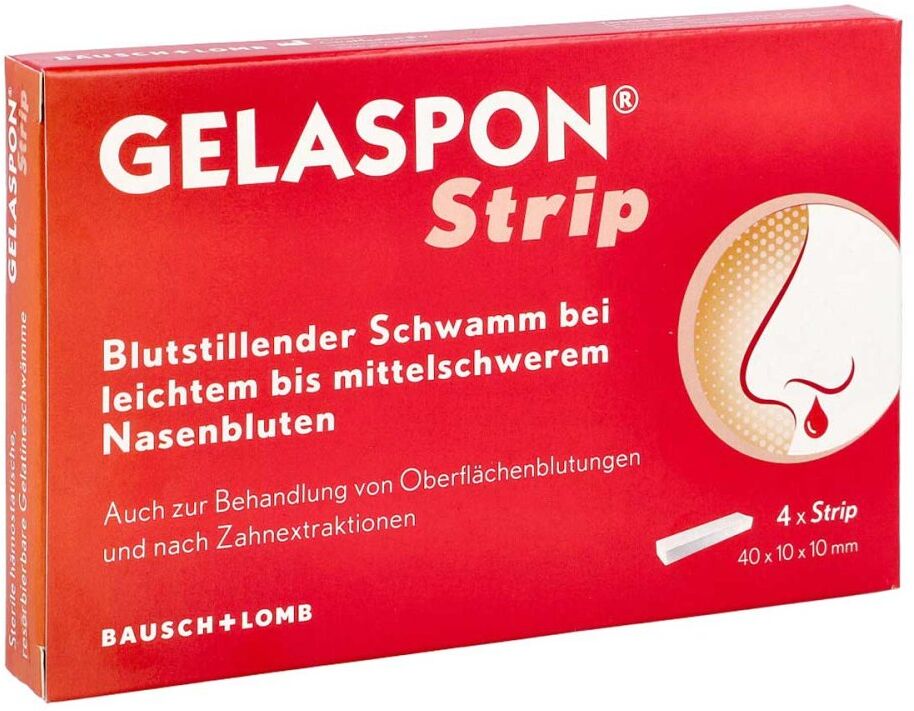 Gelaspon Strip zur Blutstillung und Wundversorgung