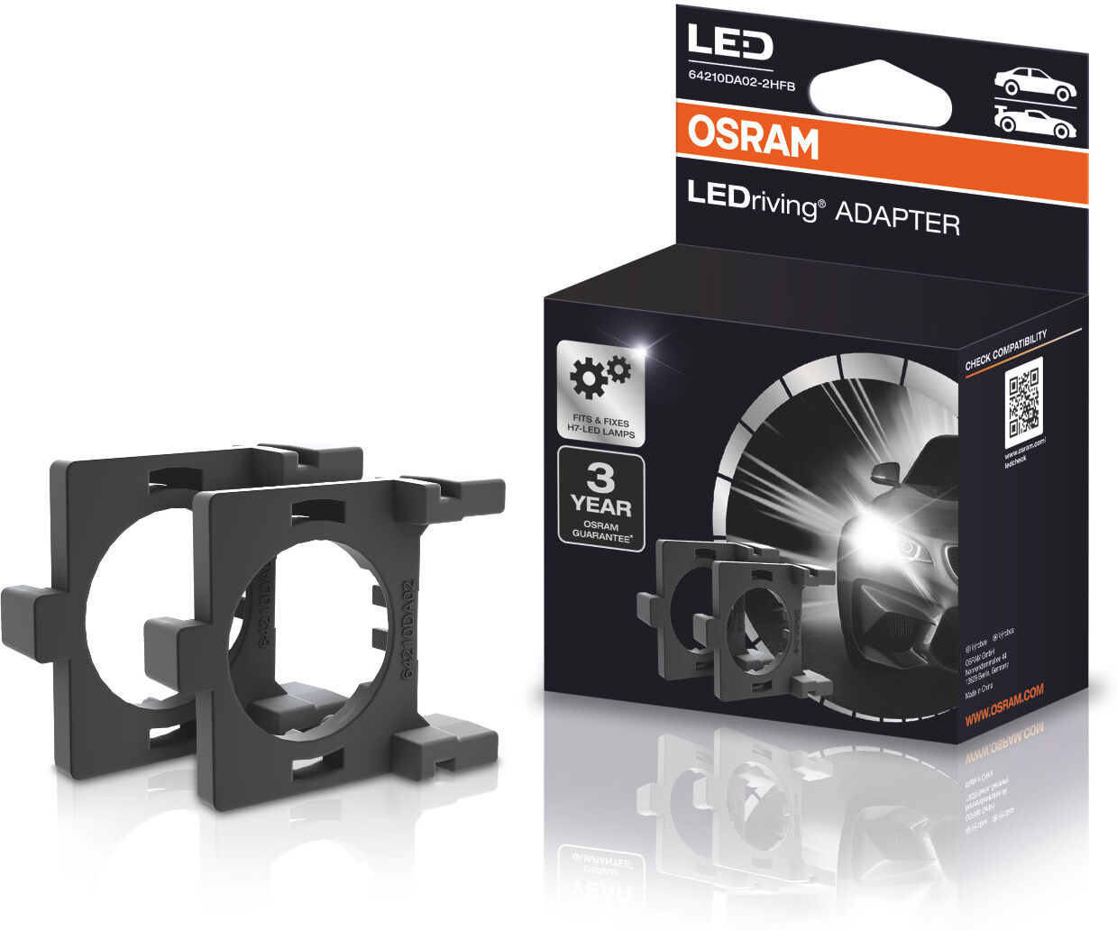 Osram Lampenfassung, Hauptscheinwerfer Ledriving Adapter 64210da02