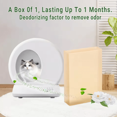 Inspire Picks Cat Litter Deodorizer Replacement Cat Litter Deodorizer For PETKIT Meowant & UBPET Self Cleaning Litter Boxes 1pack