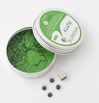 Inspire Select Magnetic Putty Stress Relief Toy For Creative Fidget Play And DIY Sculpting green