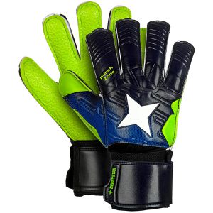 Derbystar Torwarthandschuhe Attack Protect XP16, für Kinder, Fingersafe, regulärer Schnitt, Größe 7