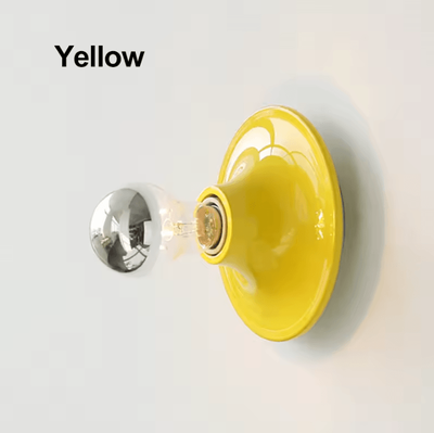 Inspire Curations Nordic Creative LED Interior Wall Light yellow warm White (2700 3500k) d15 h13cm