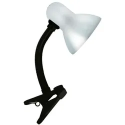 Schreibtischlampe mit Clips TOLA E27 SILVER CLIP IDEUS 02856