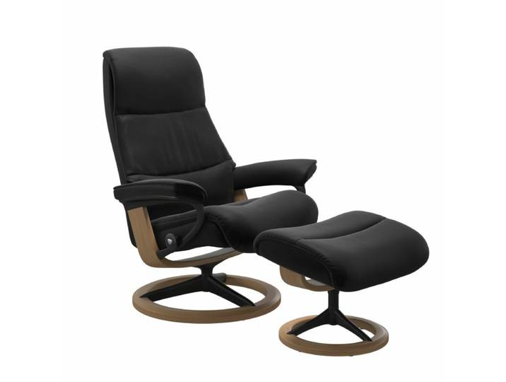 Stressless View Sessel Signature wahlweise mit Hocker - Leder Pa