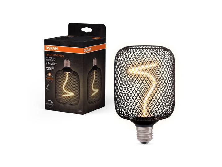 Ampoule LED Deco fil spiral variable